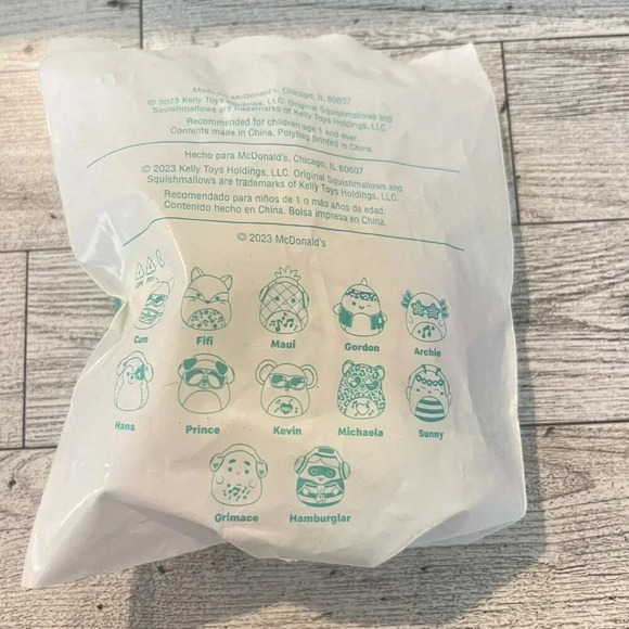 New Mystery Bag Squishmallows 2023 McDonald's Happy Meal Toy - Picture 2 of 2